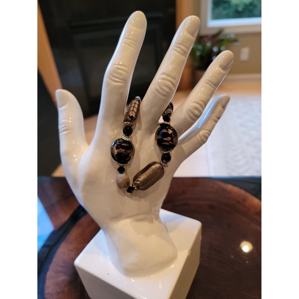 Handmade Glass Beaded Bracelet